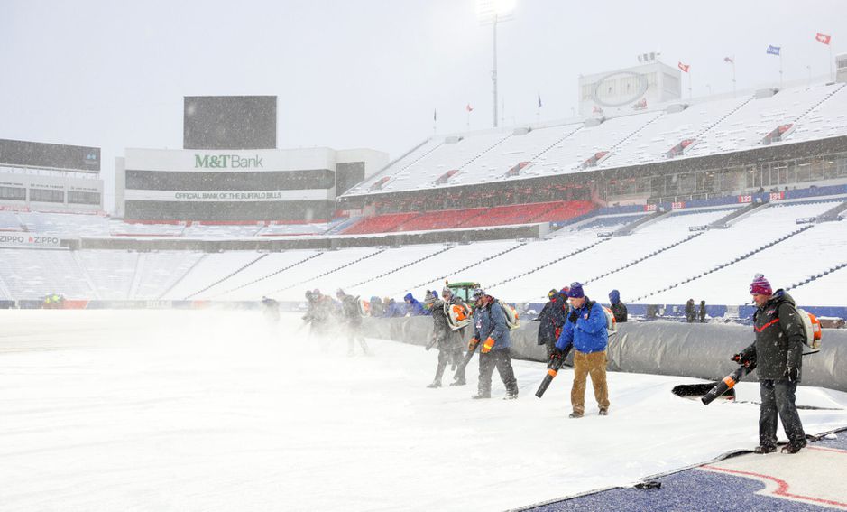 Buffalo Bills zoekt sneeuwschuivers voor play-offduel: '20 dollar per uur'