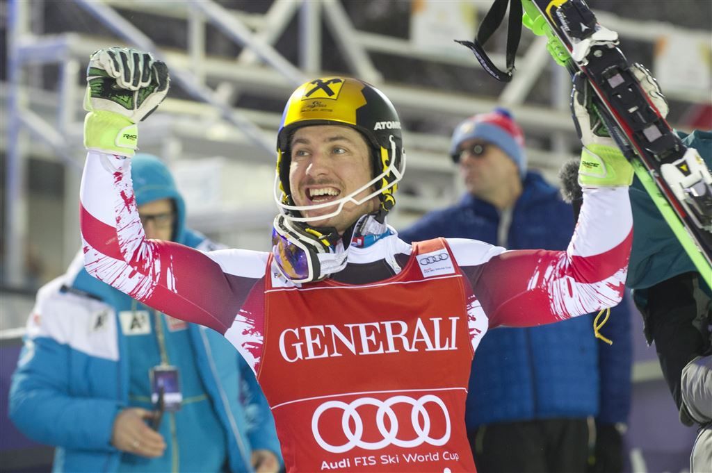 Hirscher domineert op reuzenslalom in Are