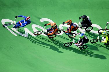 Jelle van Gorkom verovert zilver in olympische finale BMX
