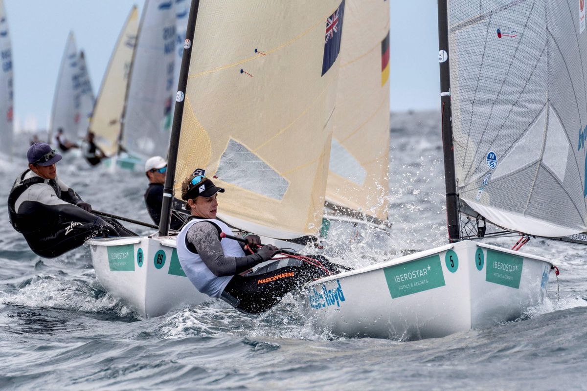 Heiner wordt 2e op WK zeilen in de Finn-klasse