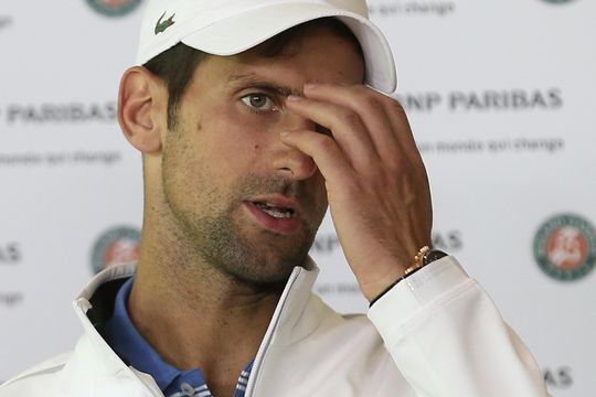 Treurende Djokovic: 'Zonde om op deze manier afscheid te nemen van RG'