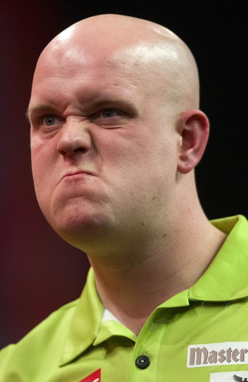 Van Gerwen onderuit in Newcastle, sterke comeback 'Barney'