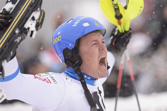 Hargin wint slalom in Kitzbühel