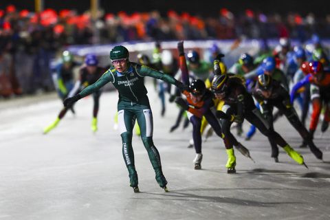 Droomweek Marijke Groenewoud: wint kunstijsmarathon na zeges op natuurijs en langebaan