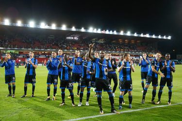 Club Brugge voert Belgische ranglijst aan
