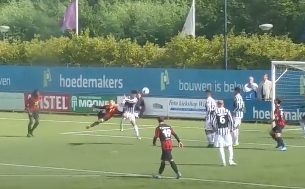 Wereldgoal bij amateurs OJC Rosmalen (video)