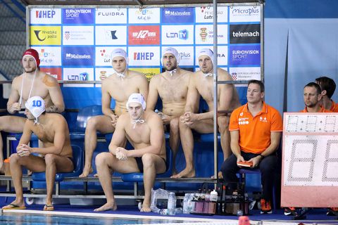 Waterpoloërs uitgeschakeld op het EK: olympische droom uiteen gespat