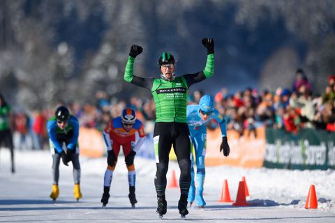 Marathonschaatser Gary Hekman krijgt de kriebels van natuurijs: 'De eerste winnen is magisch'