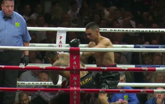 Indonesische bokser onder vuur na te makkelijke KO door 'spookstoot' (video)