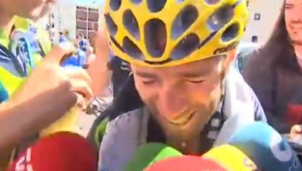 Valverde in tranen: Hier heb ik al heel mijn leven van gedroomd