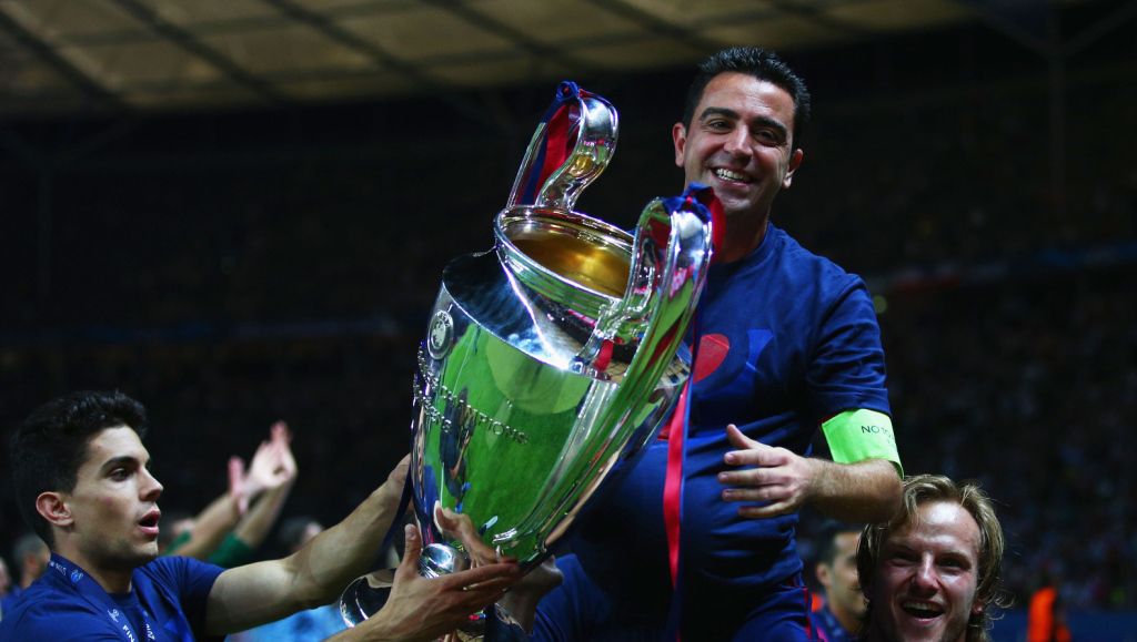 Xavi heeft niets meer te wensen