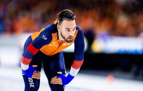 Noor Peder Kongshaug verrast Kjeld Nuis op 1.500 meter bij EK afstanden