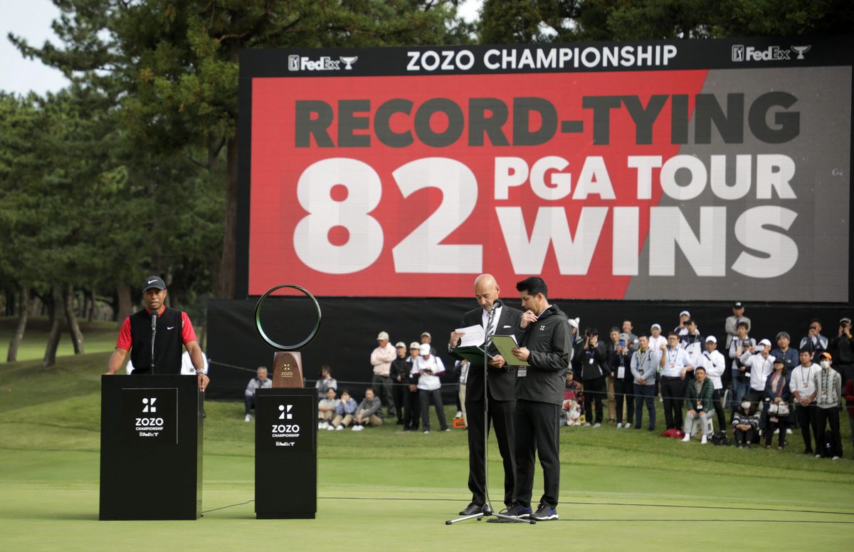 Tiger Woods pakt record met 82(!) toernooioverwinning