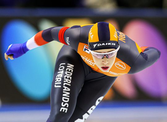 Antoinette Rijpma-De Jong voert Oranje-podium aan op 1.500 meter bij EK afstanden