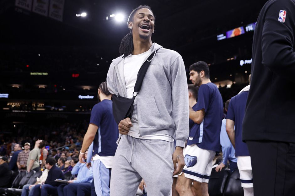 Na megaschorsing nu megablessure: Ja Morant dit seizoen niet maar in actie bij Grizzlies