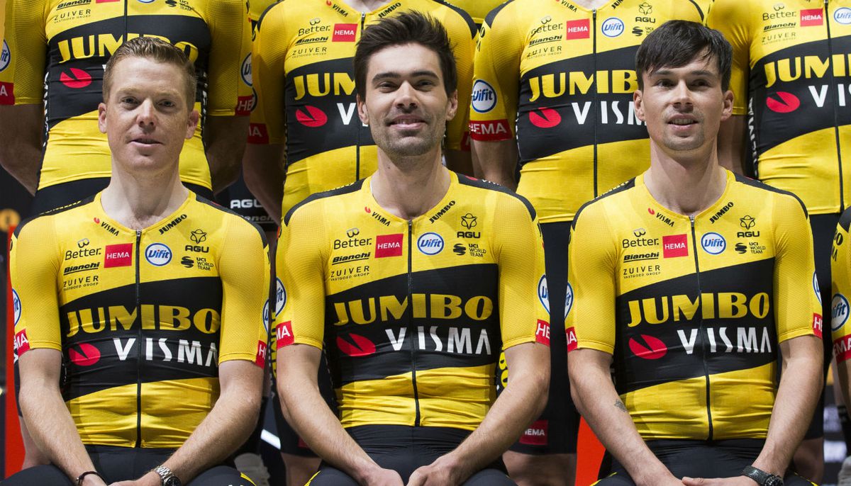 Tom Dumoulin ziet zichzelf niet als grote man bij Jumbo: 'Primoz is nu the guy'