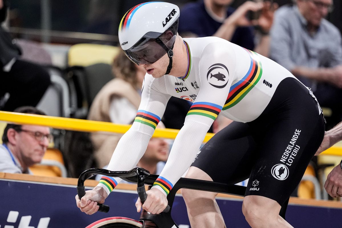 Alle Nederlanders naar tweede ronde keirin EK baanwielrennen