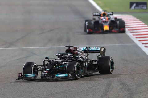 'Slippende banden kostte Verstappen de zege in Bahrein'