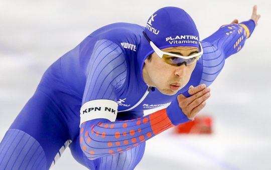 Verbij de allersnelste op de 1000 meter op het NK schaatsen