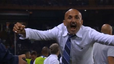 Whut!? Inter-coach juicht te hard en krijgt 1 wedstrijd schorsing (video)