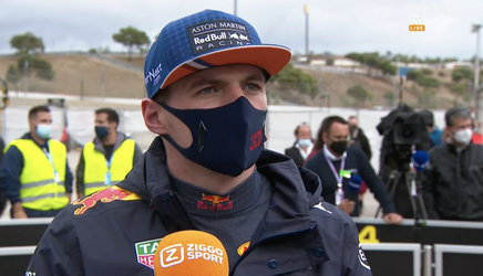 🎥 | Max Verstappen over botsing: 'Ja dus die reed zichzelf van de baan, dat is niet zo handig'