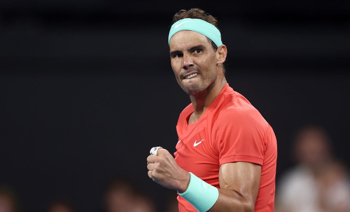 Rafael Nadal sneuvelt in Brisbane bij comeback in kwartfinale, maar stijgt wel hard op ranking