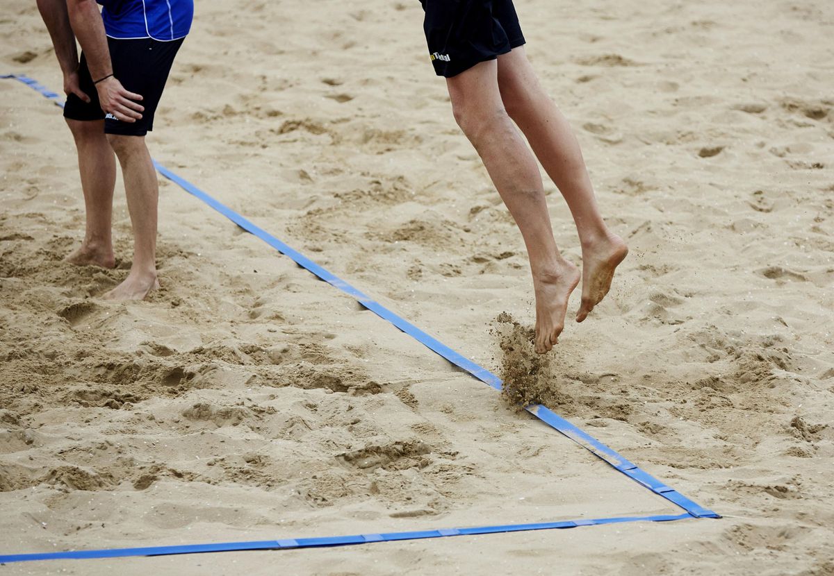 Braziliaanse beachvolleybalsters verslaan Zwitserland in Den Haag