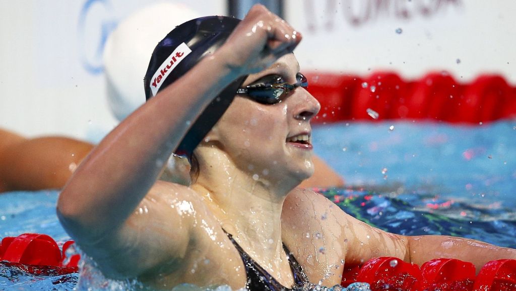 Wonderkind Ledecky zonder pijn naar derde wereldtitel