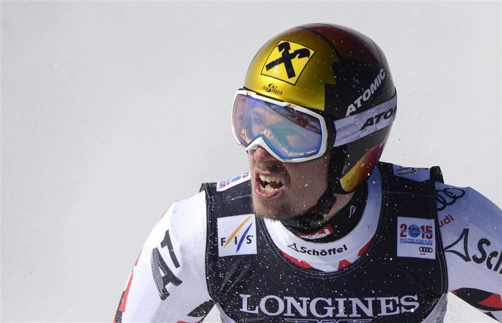 Hirscher wereldkampioen op supercombinatie