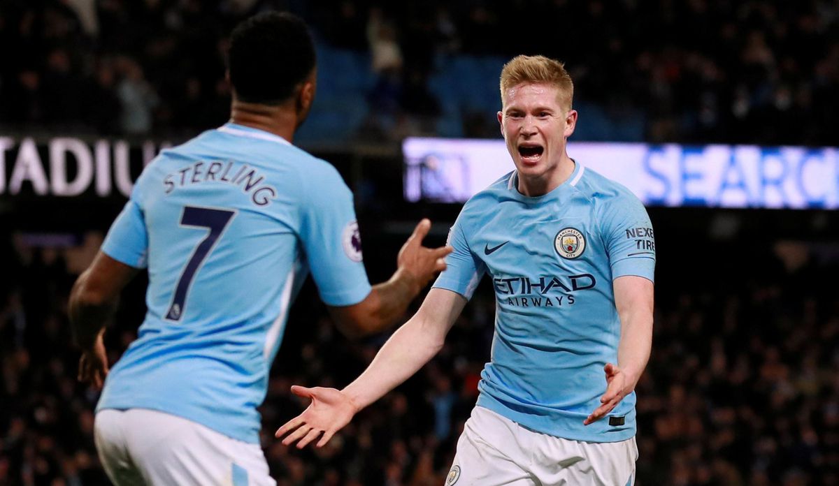 De Bruyne en Sterling fit genoeg om te spelen tegen Arsenal