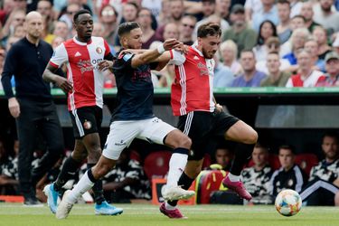 Feyenoord opent seizoen met gelijkspel in extremis tegen buurman Sparta