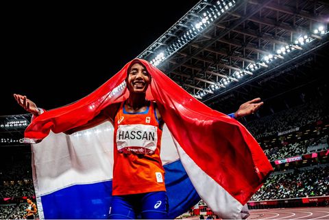 Speciale felicitatie voor Sifan Hassan van de koning en koningin