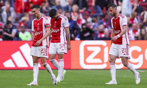 📸 | Oeps... Ajax ontbreekt op ranglijst eigen website door slechte seizoensstart