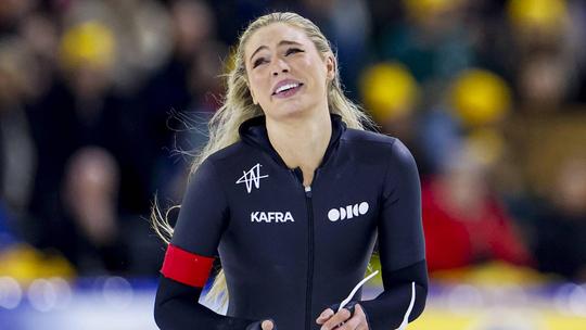 Topschaatsster Jutta Leerdam deelt gevoelige gedachten na plaatsing voor Olympische Spelen: 'Dat maakt me het blijst'