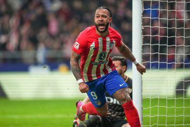 Memphis weer belangrijk voor Atletico: winnende goal in slotfase