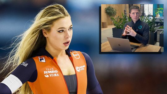 Schaatskoningin in de lappenmand; en nog is Jutta Leerdam ongewild een verdienmodel