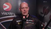 Michael van Gerwen. © Screenshot Viaplay