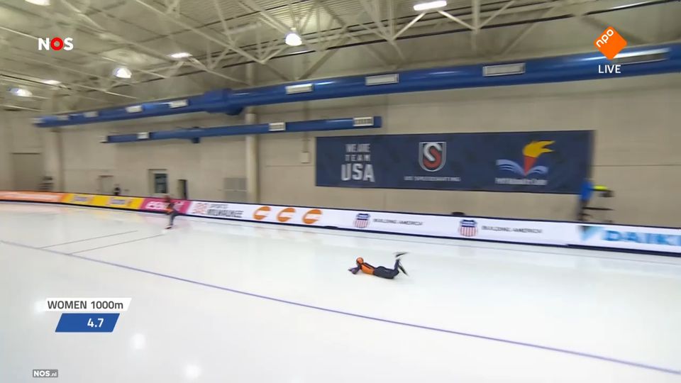 Horrorstart voor Jutta Leerdam: topschaatsster begint World Cup in Milwaukee met grove tegenvaller