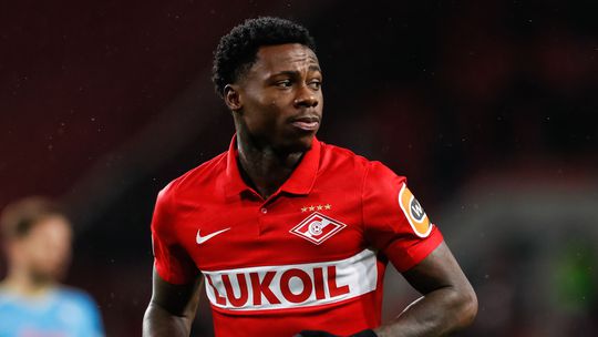 Spartak Moskou reageert op arrestatie Quincy Promes: 'Disciplinaire maatregelen'