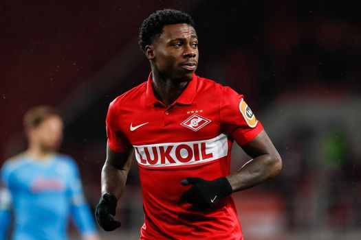 Quincy Promes zorgt voor onzekerheid bij Spartak Moskou: 'Het kan nog wel even duren'