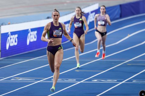 In topvorm verkerende Lieke Klaver bereikt nieuw hoogtepunt tijdens NK indoor