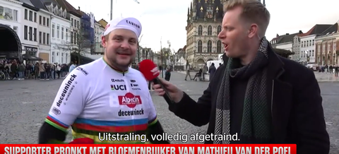 Wielerfan richt zich tot vriendin Mathieu van der Poel: 'Roxanne Bertels, het spijt me'