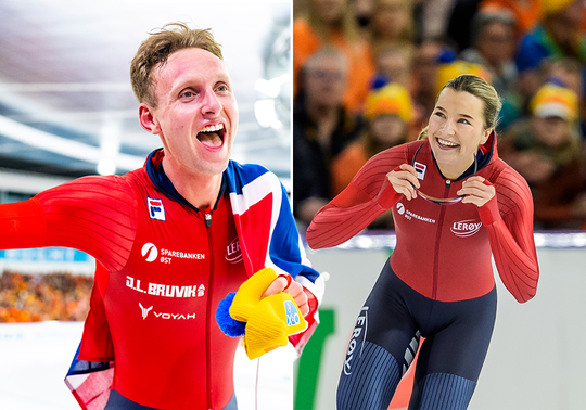 Olympisch schaatskoppel viert bijzondere mijlpaal: 'Joepie'