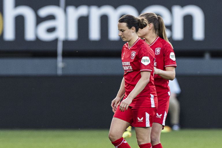 Vrouwen FC Twente vergooien tweede kans op de titel: 'Dán gaan we binnenhalen wat ons toekomt'