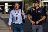 Jos en Max Verstappen in het paddock © Getty Images