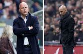Mogelijk toch een clash tussen Erik ten Hag en Arne Slot in de Premier League: 'Manchester United wil Nederlander houden'