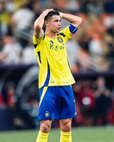 Cristiano Ronaldo wacht nog altijd op zijn eerste prijs met Al Nassr in Saoedi-Arabië. ©Getty Images