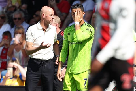 Eredivisie-legende onthult reden van clash tussen Erik ten Hag en Cristiano Ronaldo: 'Hij wilde het werk niet doen'