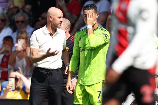 Eredivisie-legende onthult reden van clash tussen Erik ten Hag en Cristiano Ronaldo: 'Hij wilde het werk niet doen'
