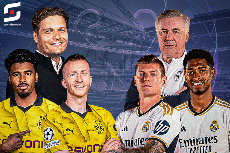 Vermoedelijke opstellingen Borussia Dortmund en Real Madrid: Nederlander start in Champions League-finale
